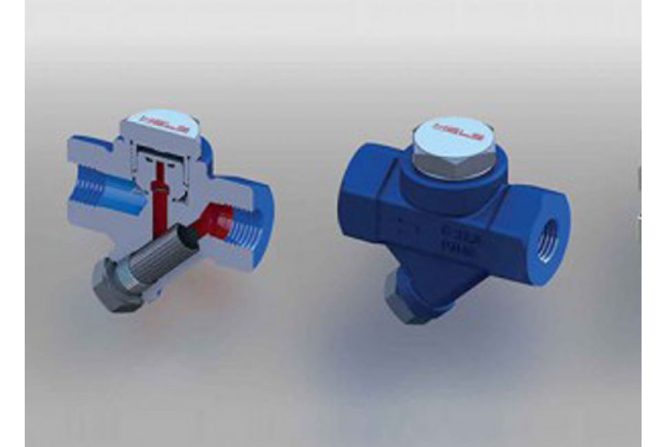 Конденсатоотводчик - резьбовой HTD-37D - 40 бар BSP 1″